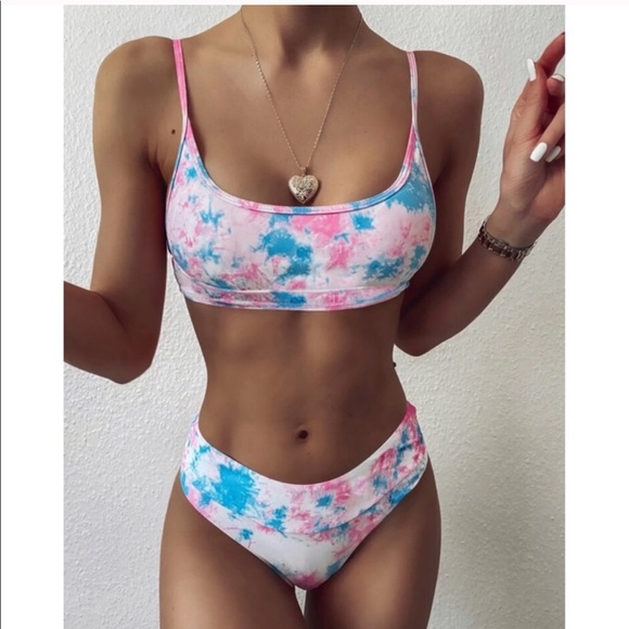 Other - Tie Dye High Waist Bikini